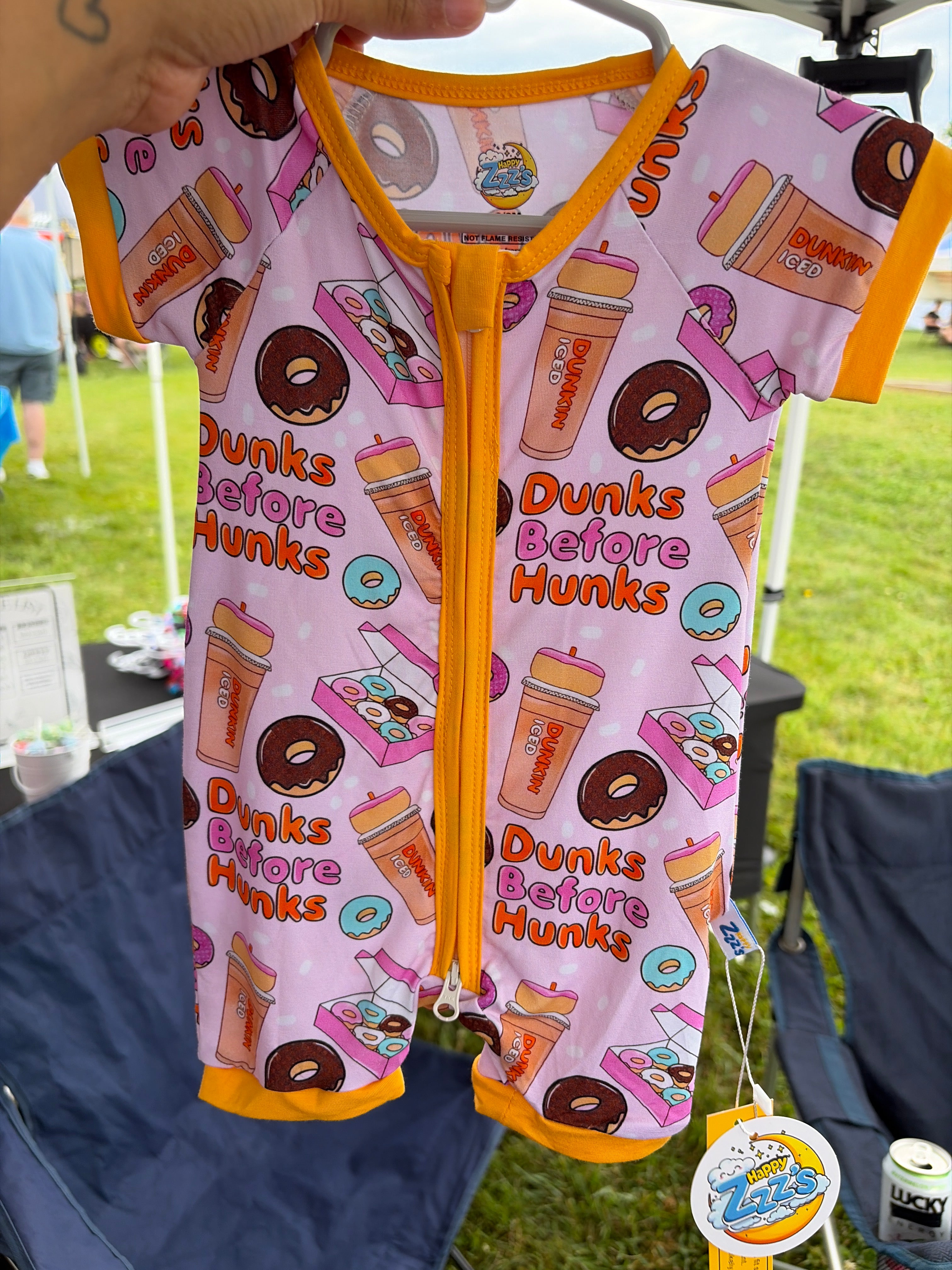 Dunks before hunks
