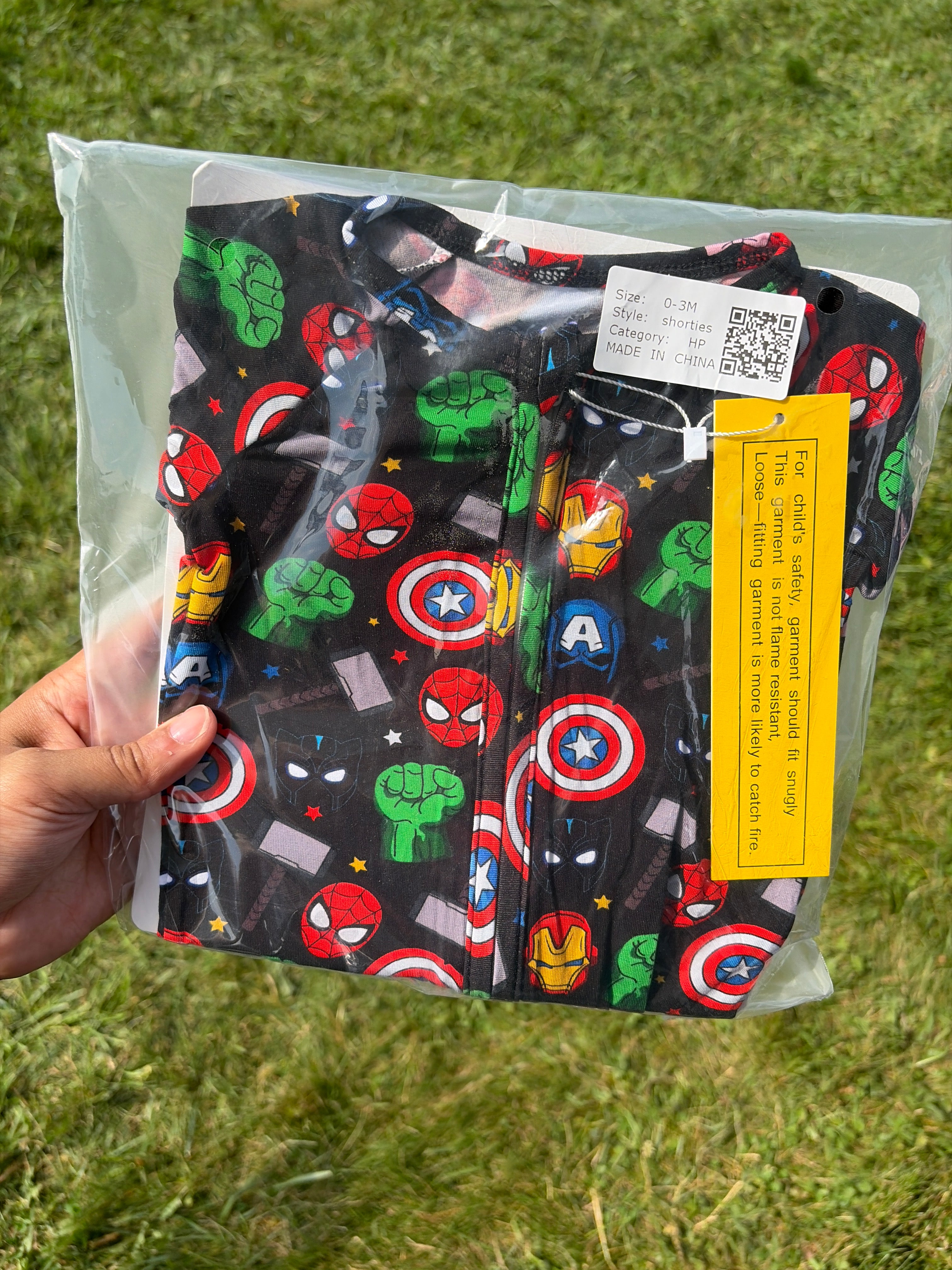 Marvel shorty