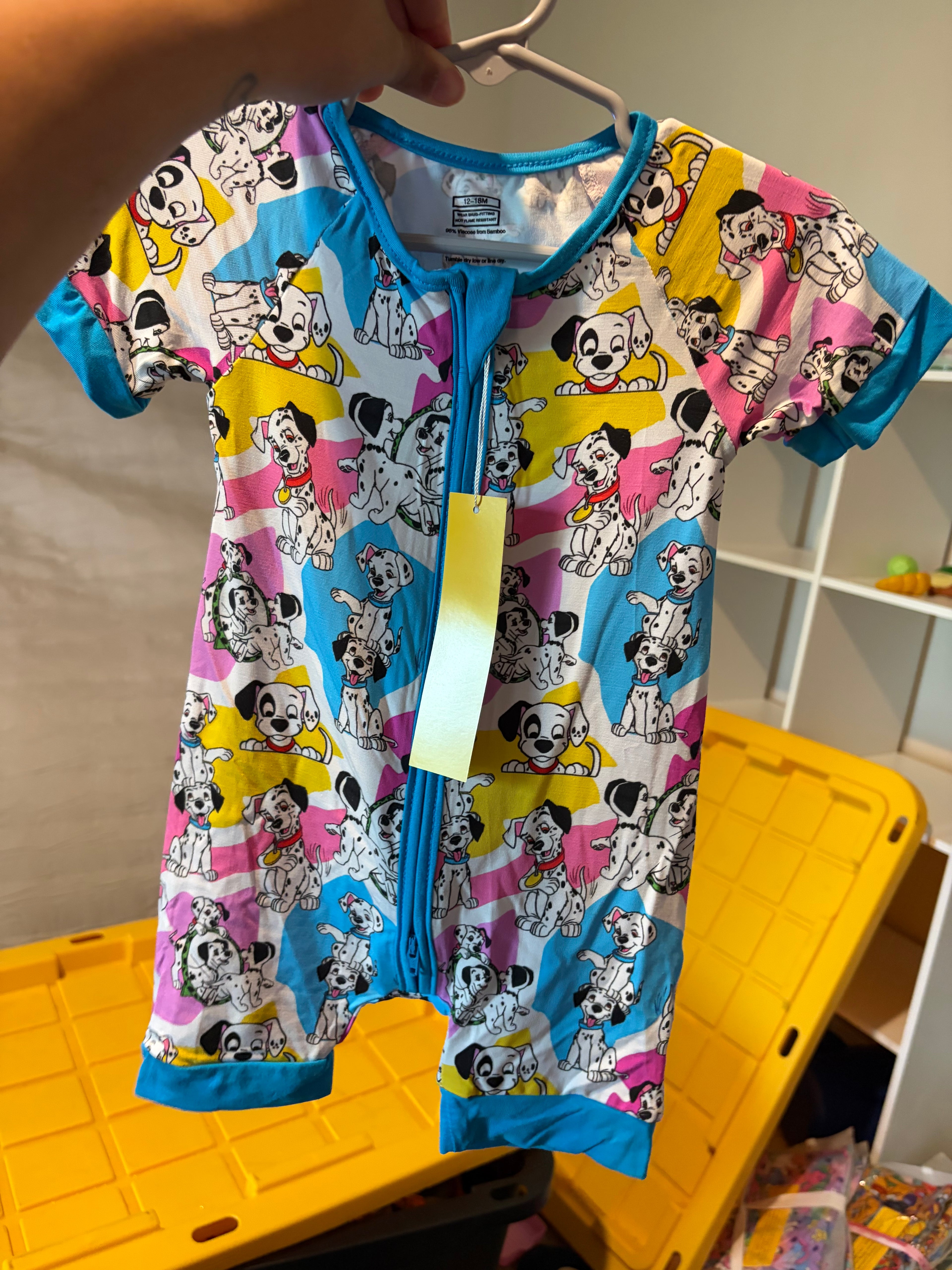 Colorful Dalmatian Shorty