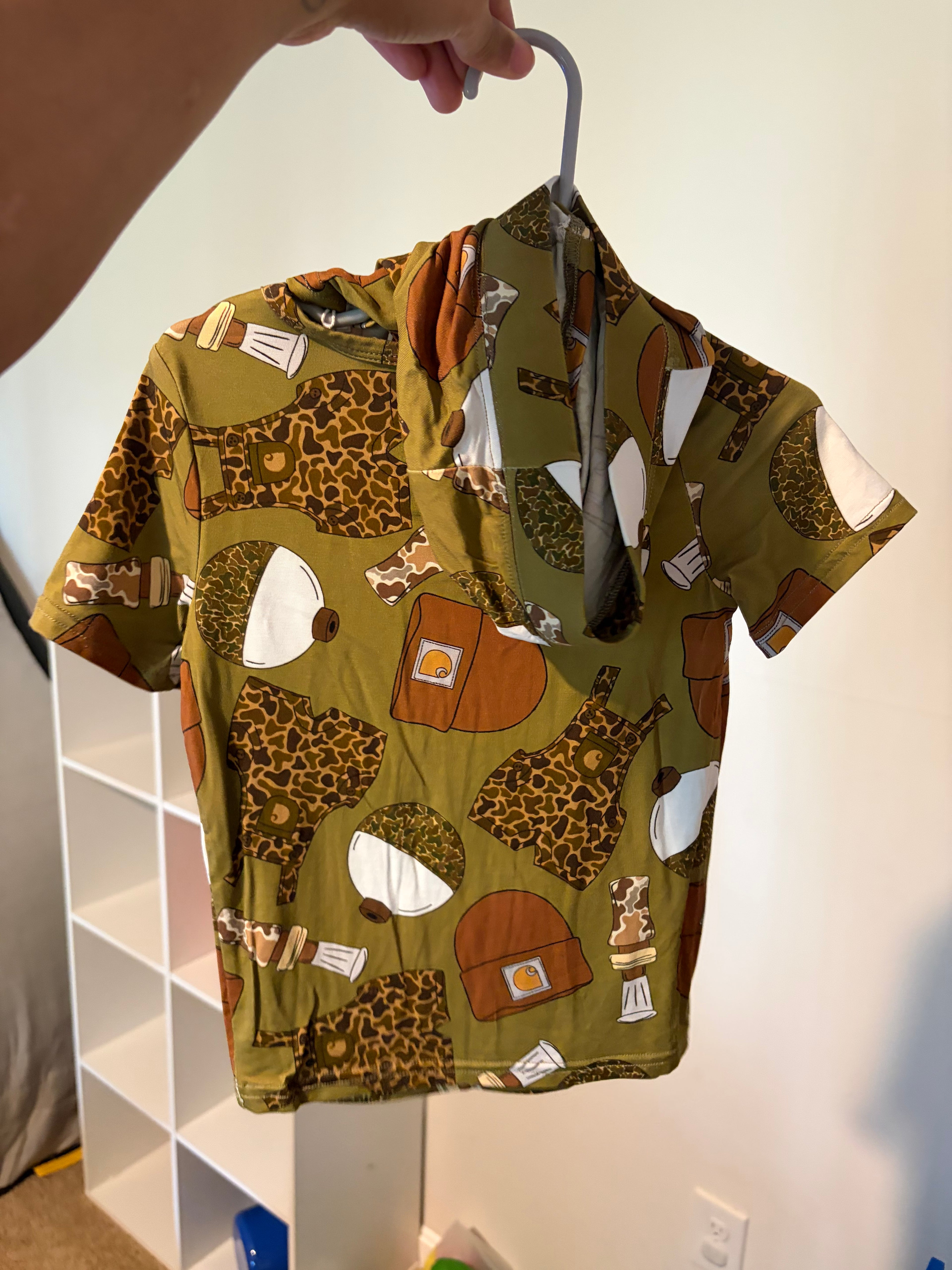 Camo Carhartt short set