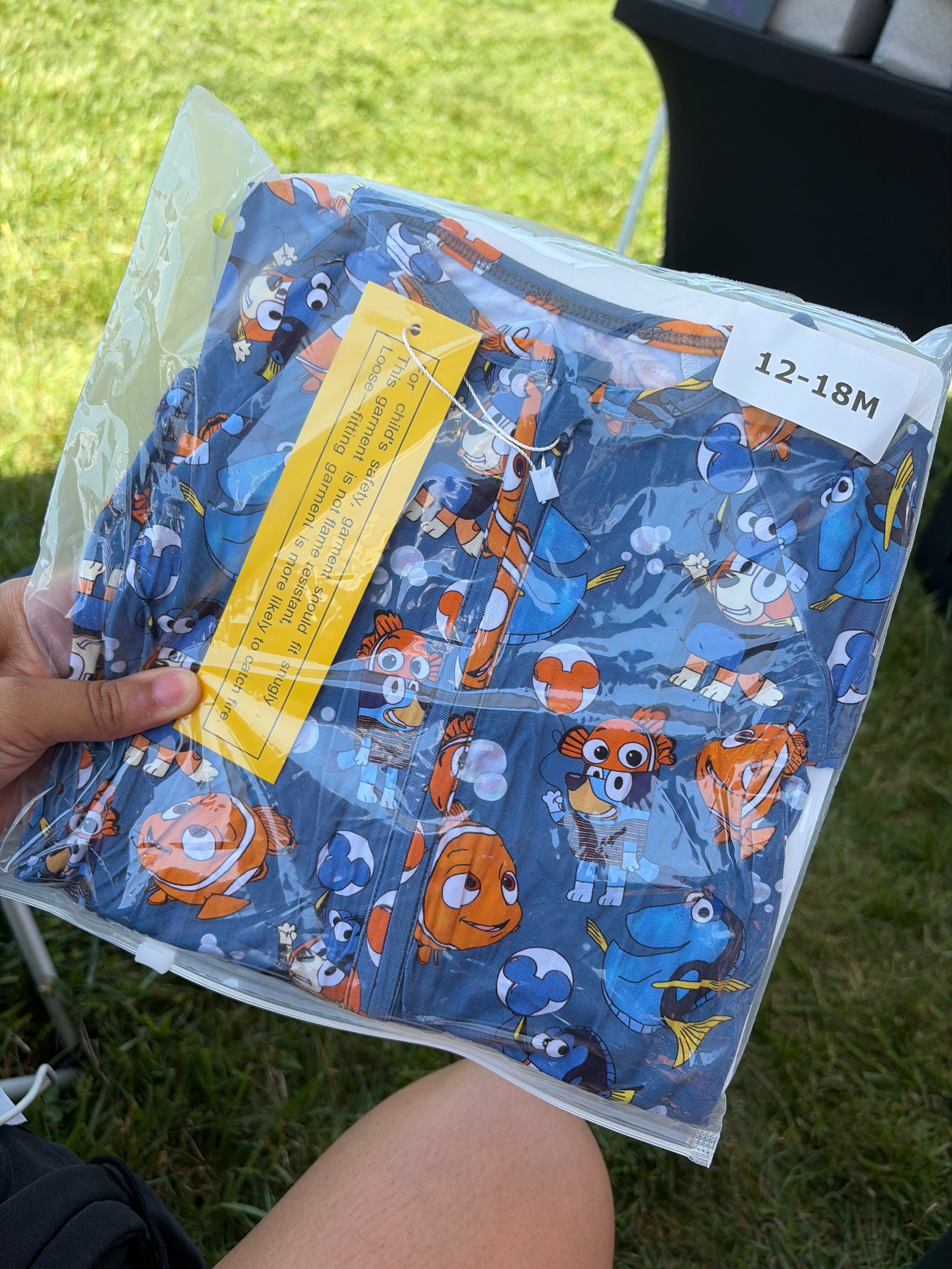 Bluey Nemo shorty
