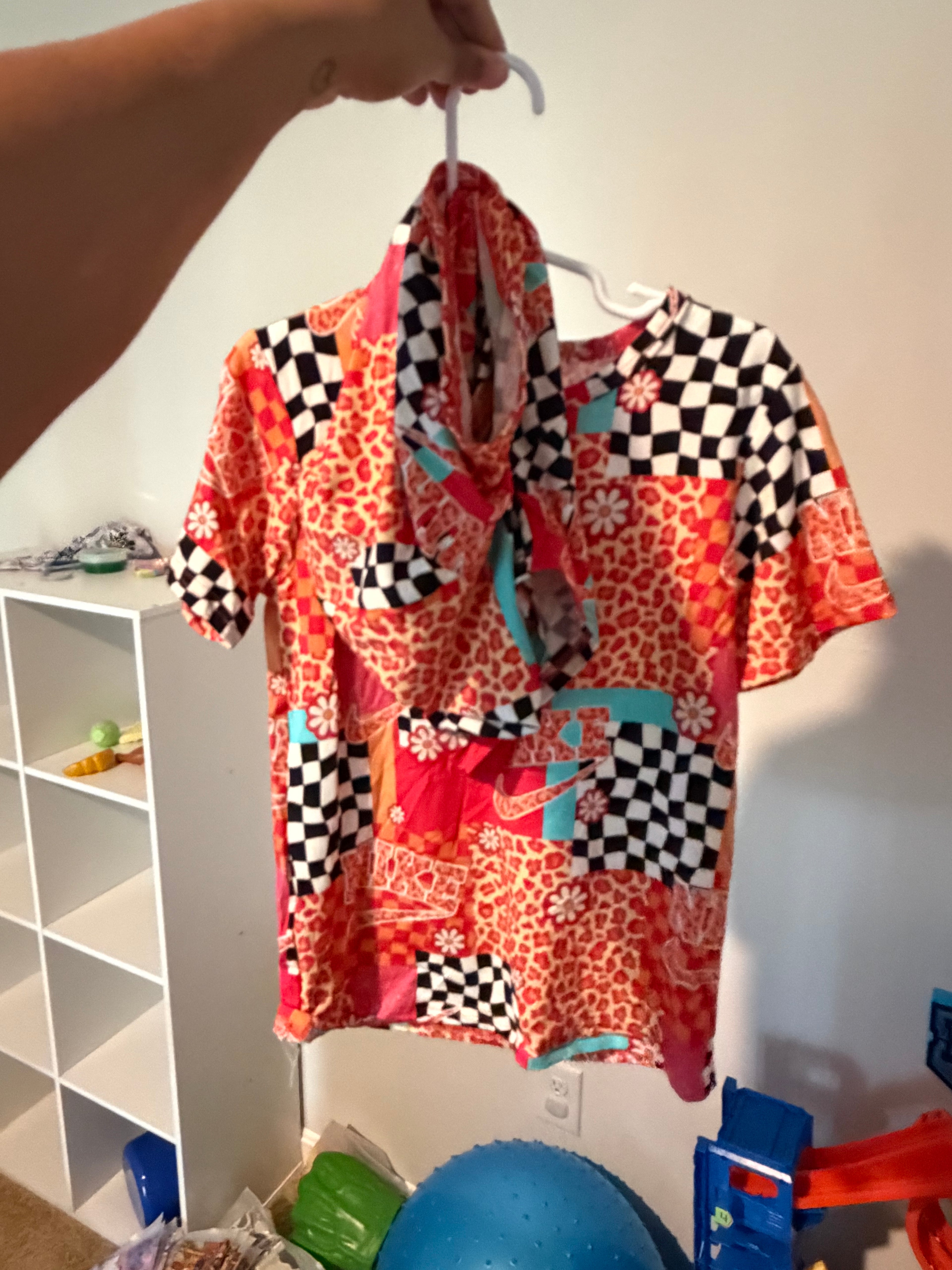 Orange Nike Short Set
