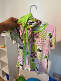 Girly John Deer Short Set