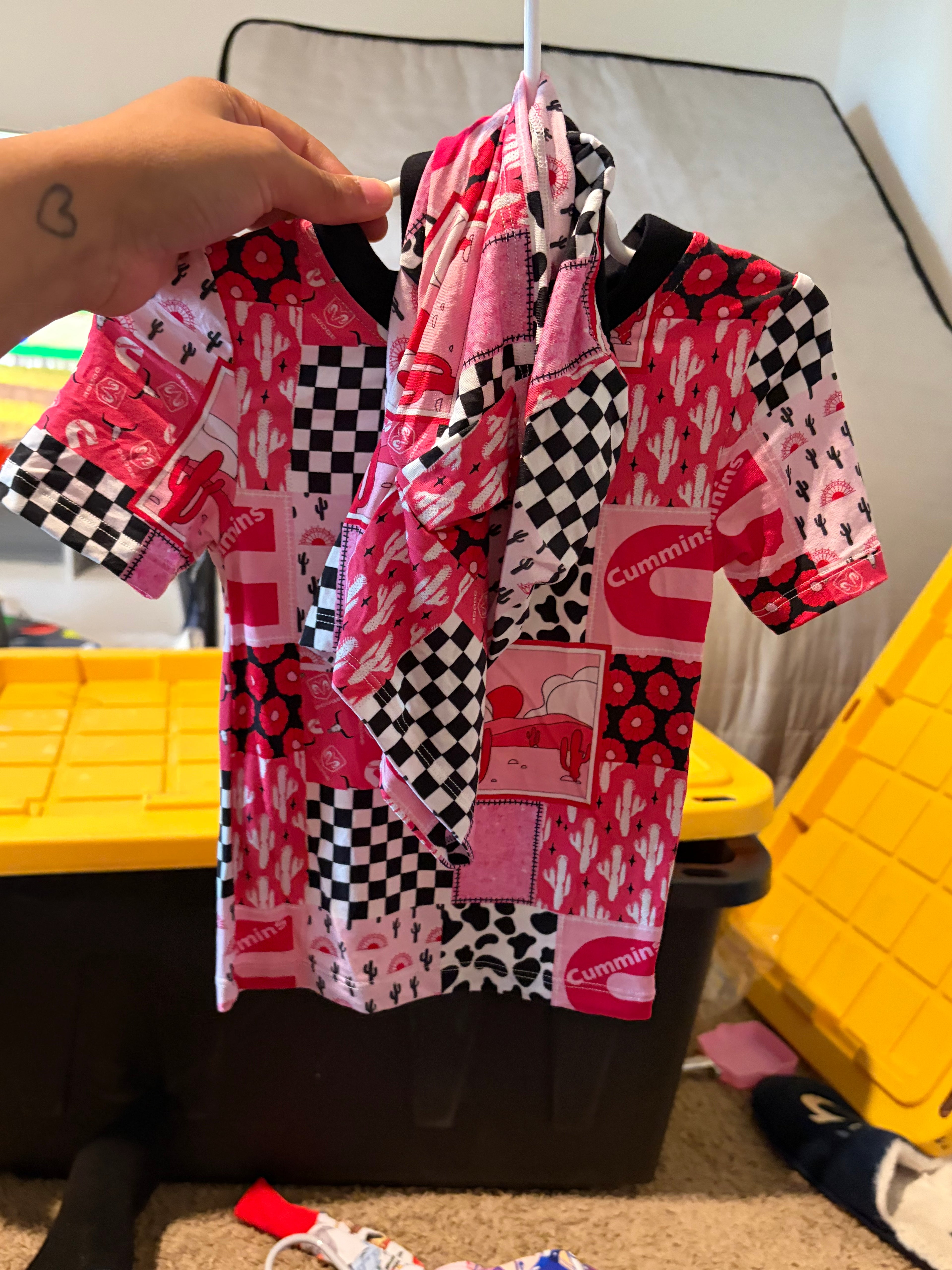 Pink Cummings Short Set