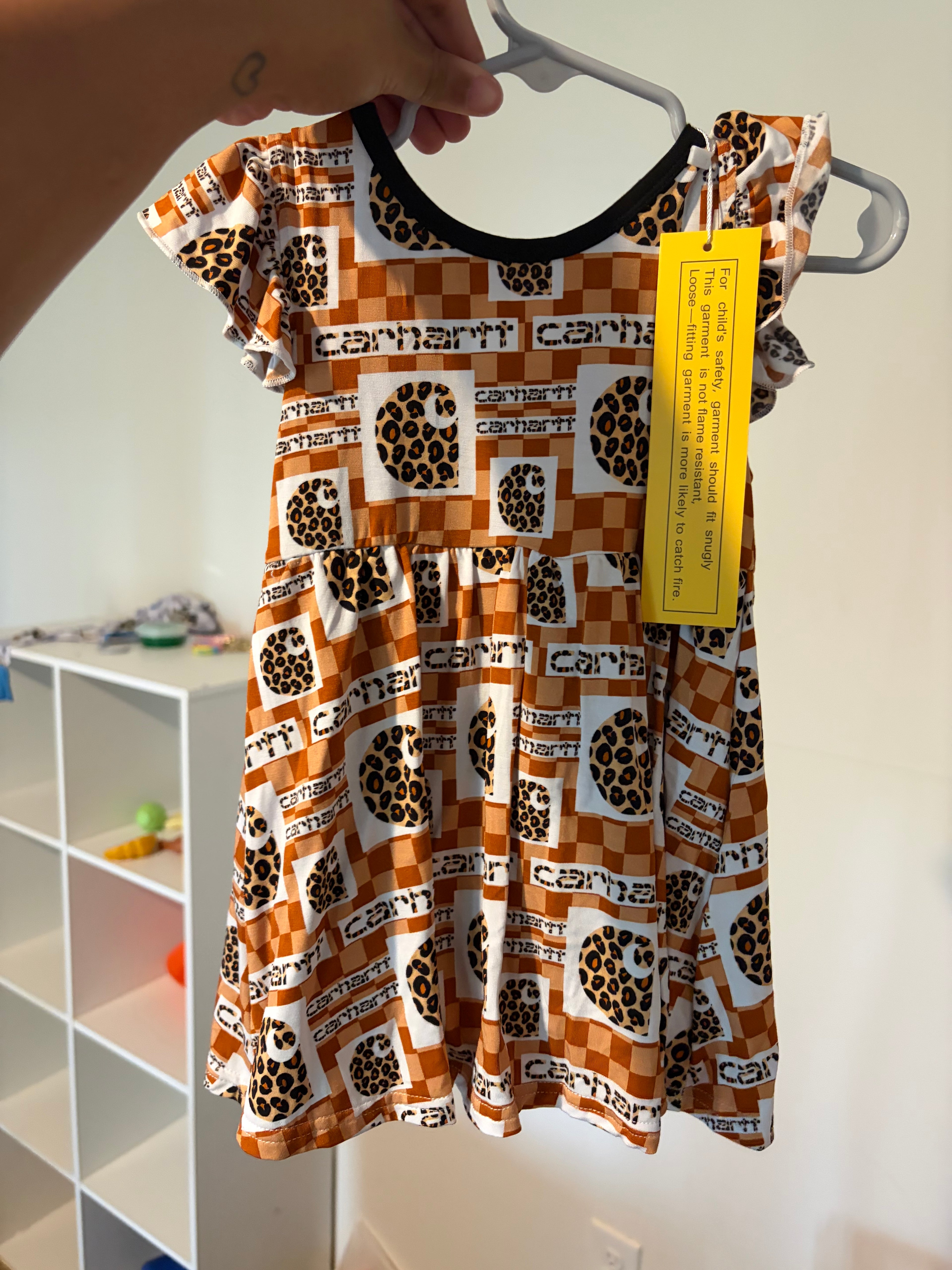 Leopard Carhartt dress