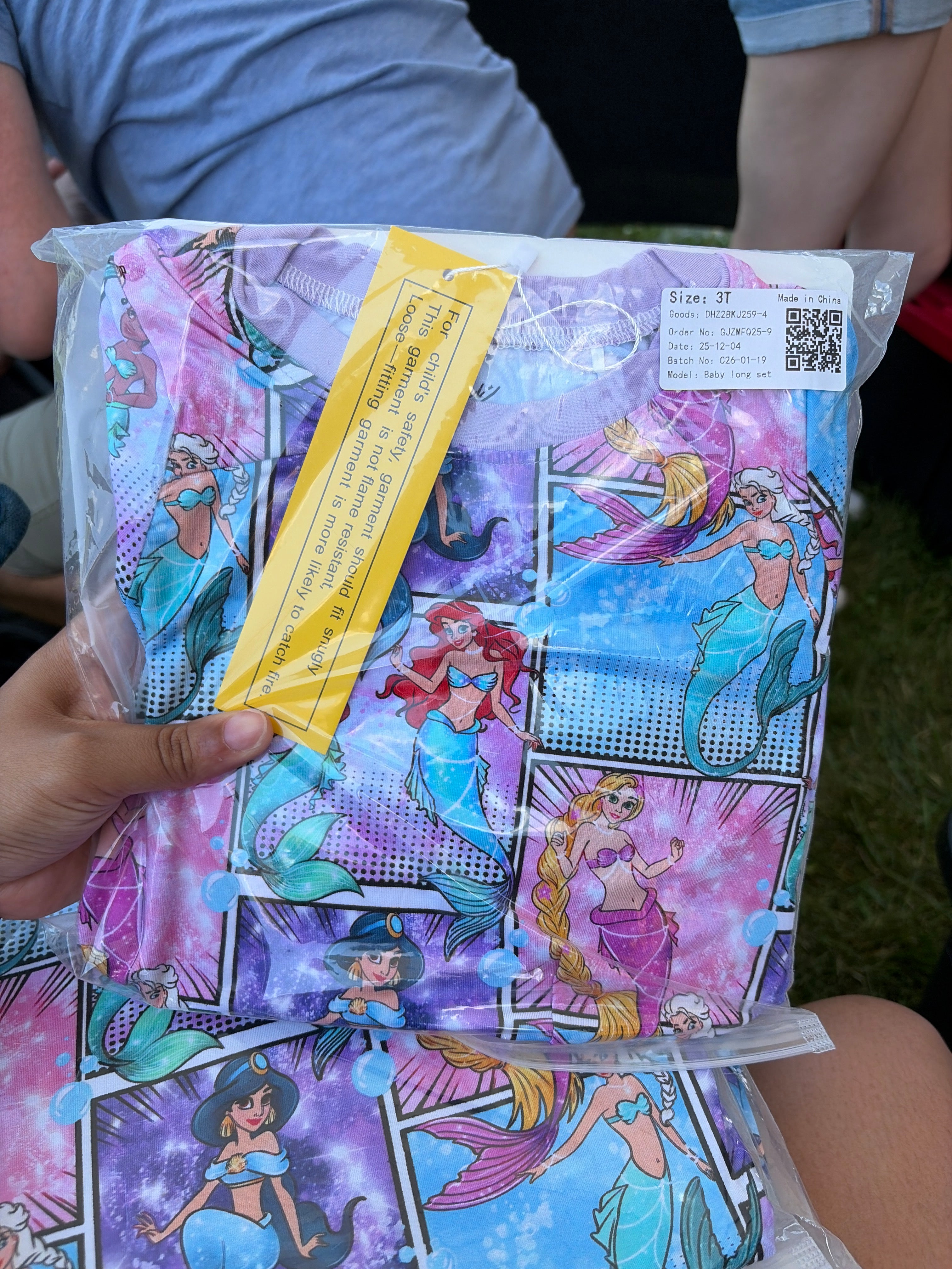 Princess Mermaid long set