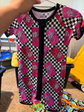 Checkered Dr Pepper Shorty