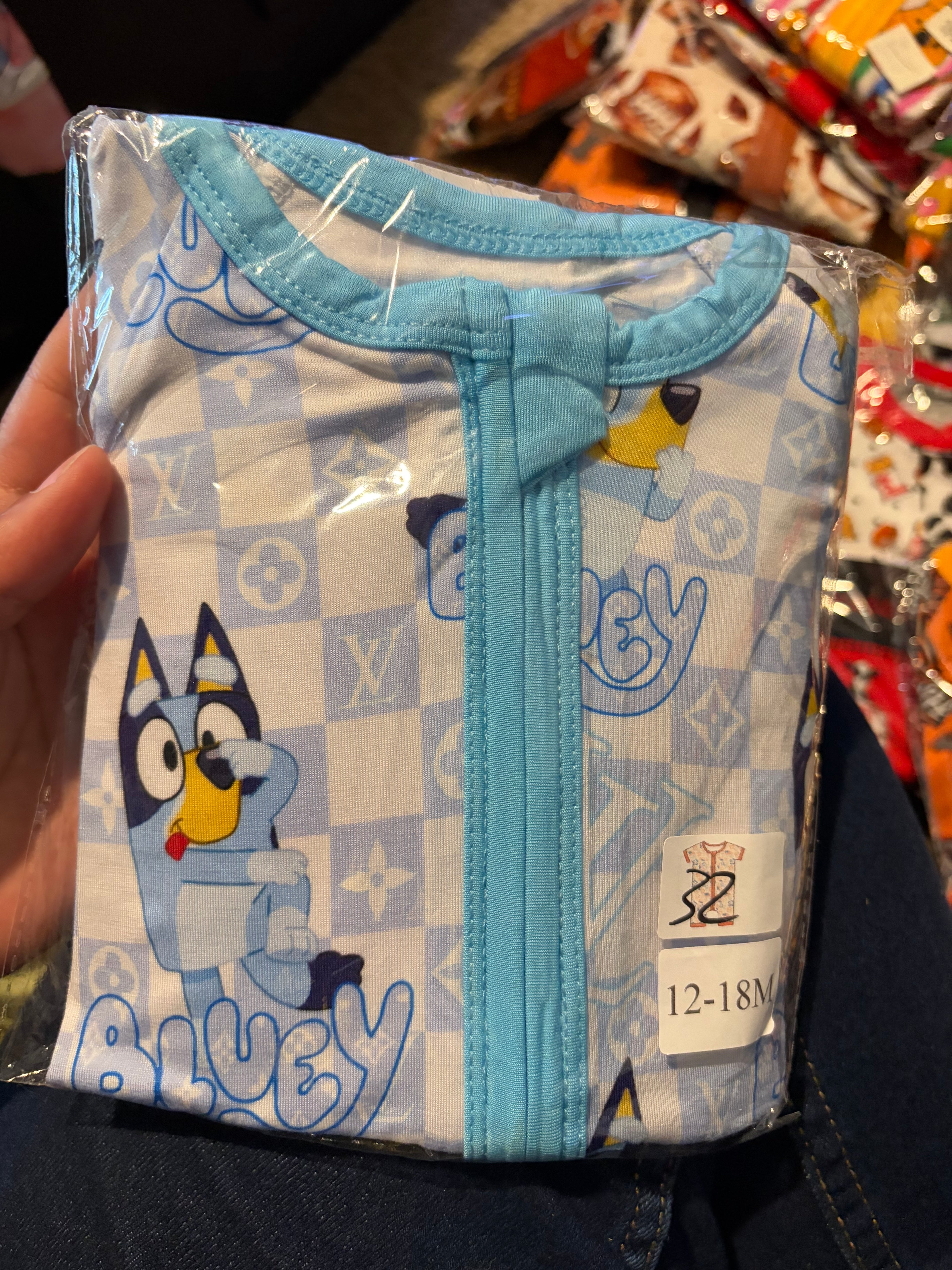 LV bluey shorty