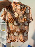 Orange Carhartt Short Set