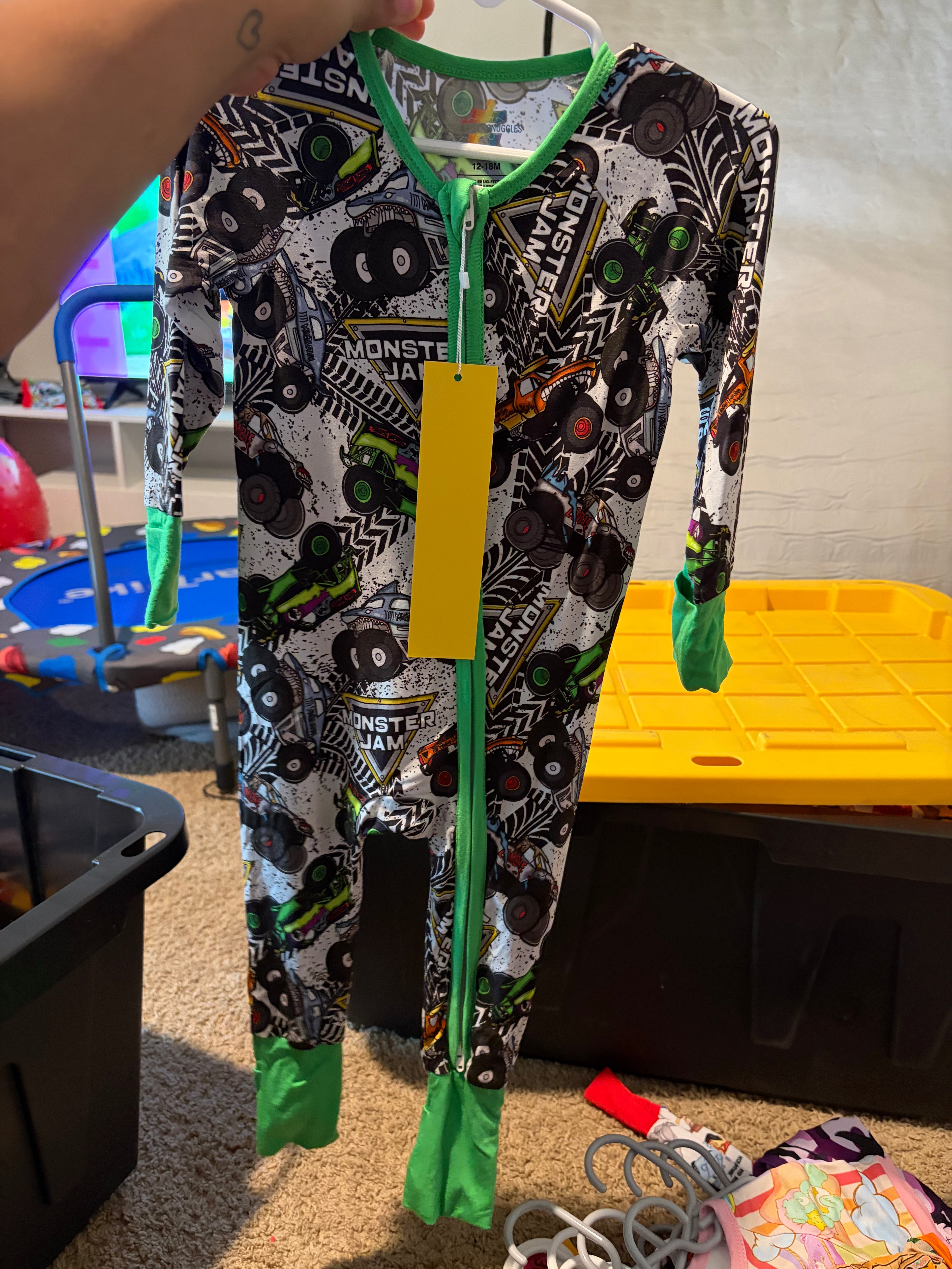 Sensory Snuggles Monster Jam Zippy