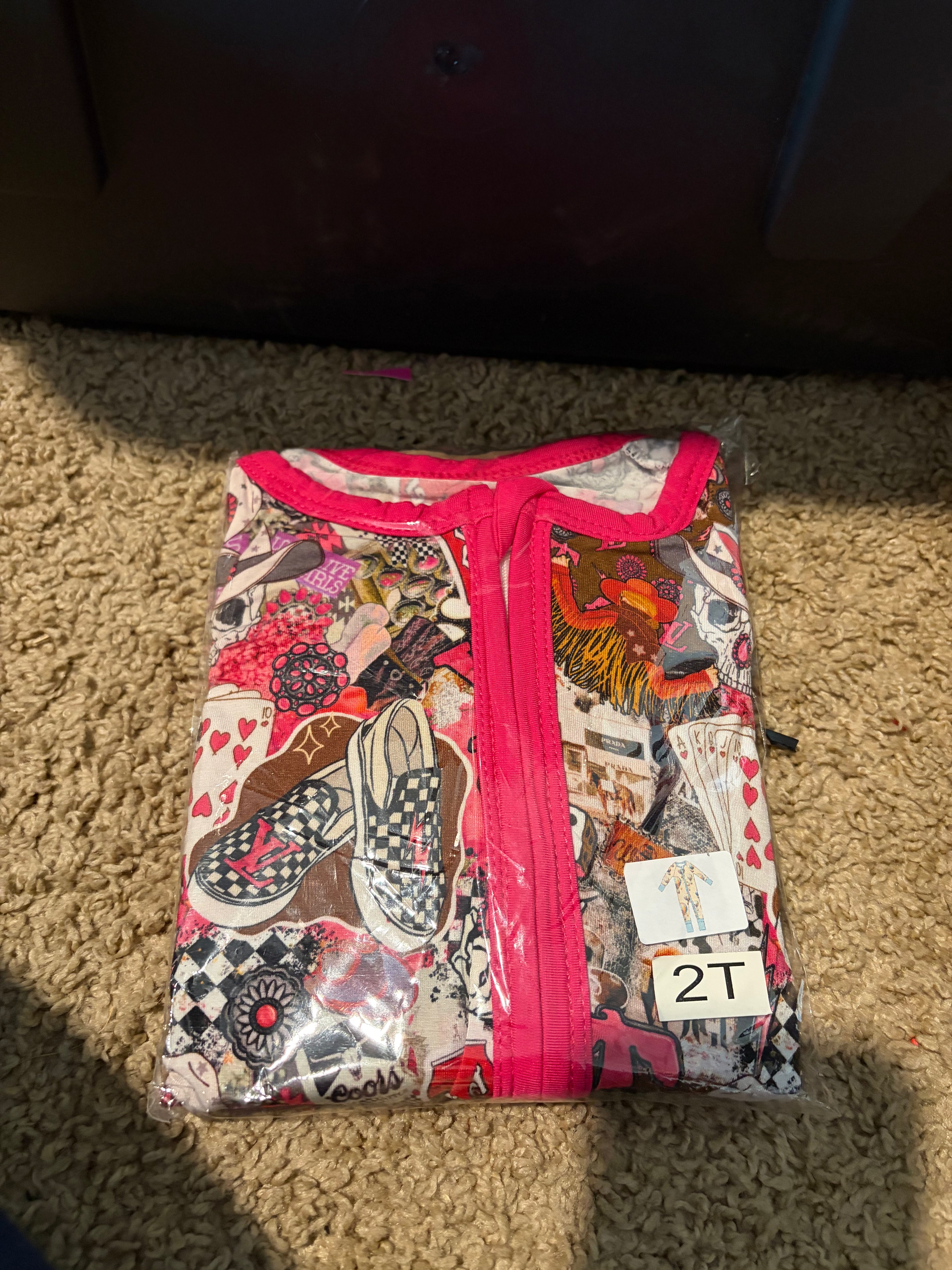 Pink Western LV Zippy